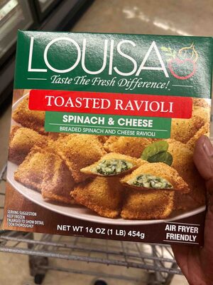 Spinach & Cheese Toasted Ravioli, Spinach & Cheese