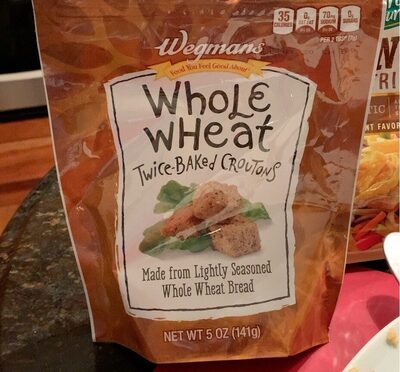 Whole Wheat Twice-Baked Croutons, Whole Wheat
