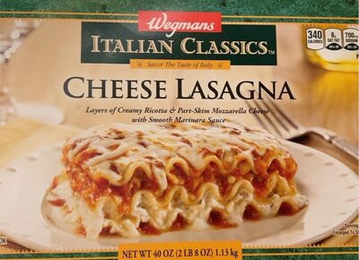 Layers Of Creamy Ricotta & Part-Skim Mozzarella Cheese With Smooth Marinara Sauce Lasagna, Cheese Lasagna