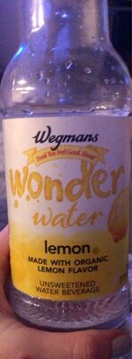 Lemon Unsweetened Wonder Water Beverage, Lemon, Unsweetened