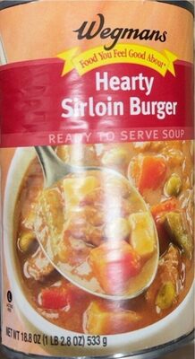 Hearty Sirloin Burger Soup, Hearty Sirloin Burger