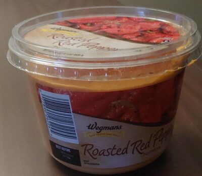 Roasted Red Pepper Hummus, Roasted Red Pepper