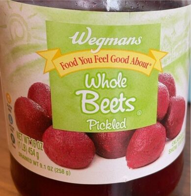 Whole Beets Pickled, Whole Beets