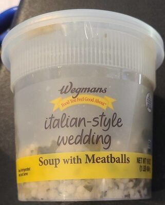 Italian-Style Wedding With Meatballs Soup, Italian-Style Wedding With Meatballs