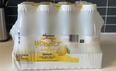 Lemon Wonder Unsweetened Water Beverage, Lemon