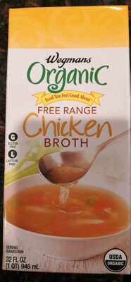 Chicken Free Range Broth, Chicken