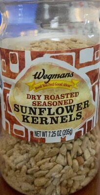 Dry Roasted Seasoned Sunflower Kernels, Dry Roasted Seasoned