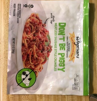 Meatless Sausage-Style Don'T Be Piggy Crumbles, Meatless Sausage-Style