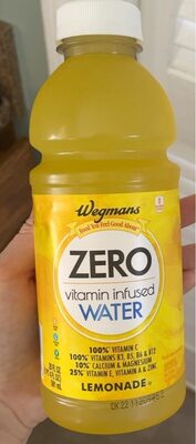 Z Aquazero Water, Lemonade