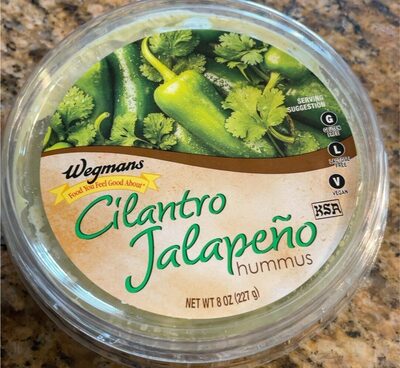Cilantro Jalapeno Hummus, Cilantro Jalapeno