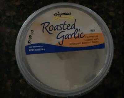 Roasted Garlic Hummus, Roasted Garlic