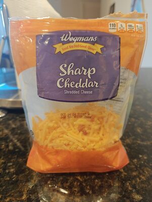 Sharp Cheddar Shredded Cheese, Sharp Cheddar