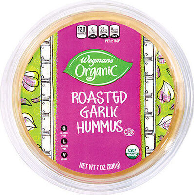 Organic Roasted Garlic Hummus