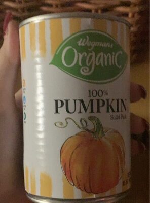 100% Pumpkin Solid Pack