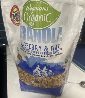 Blueberry & Flax Flavored Granola, Blueberry & Flax
