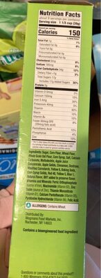 Apple & Cinnamon Sweetened Multigrain Snaps Cereal, Apple & Cinnamon