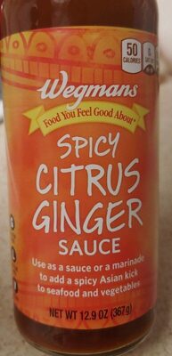 Spicy Citrus Ginger Sauce, Spicy Citrus Ginger