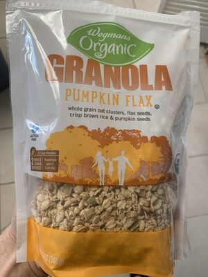 Wegmans, Organic Granola, Pumpkin Flax, Pumpkin Flax