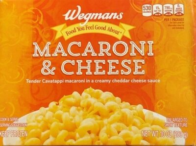Macaroni & Cheese Tender Cavatappi Macaroni In A Creamy Cheddar Cheese Sauce, Macaroni & Cheese