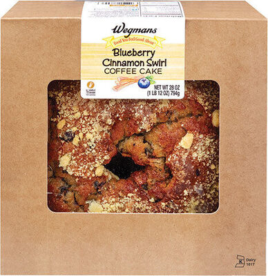 Blueberry Cinnamon Swirl Coffee Cake, Blueberry Cinnamon Swirl