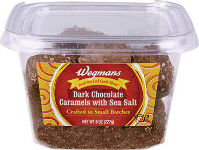 Wegmans, Dark Chocolate Caramels With Sea Salt