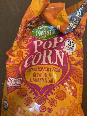 Wegmans, Popcorn, Olive Oil & Himalayan Salt, Olive Oil & Himalayan Salt