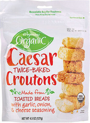 Wegmans, Caesar Twice Baked Croutons