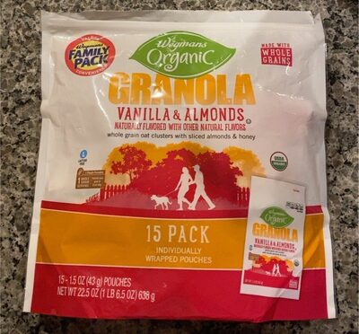 Vanilla & Almonds Flavored Granola, Vanilla & Almonds