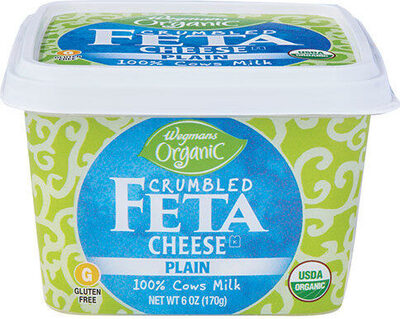 Organic Crumbled Feta Cheese