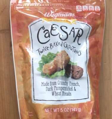 Caesar Twice-Baked Croutons, Caesar