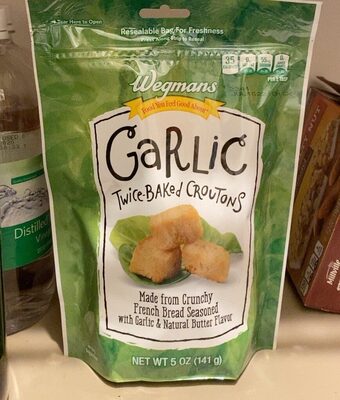 Garlic Twice-Baked Croutons, Garlic