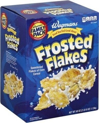 Frosted Flakes Sweetened Flakes Of Corn Cereal, Frosted Flakes