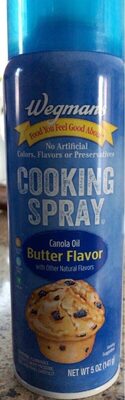 Butter Canola Oil Cooking Spray, Butter