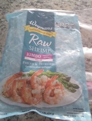 Jumbo Raw Peeled & Deveined Shrimp, Jumbo