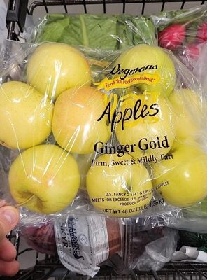 Ginger Gold Spicy & Crisp Apples, Ginger Gold Spicy & Crisp