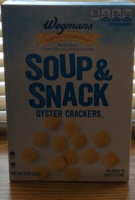 Soup& Snack Oyster Crackers, Soup& Snack