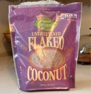 Unsweetened Flaked Coconut, Unsweetened