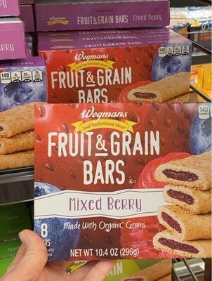 Mixed Berry Fruit & Grain Bars, Mixed Berry