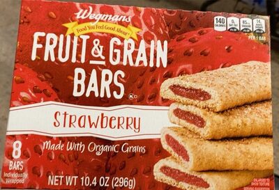 Strawberry Fruit & Grain Bars, Strawberry