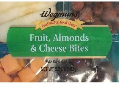 Fruit, Almonds & Cheese Bites, Fruit, Almonds & Cheese
