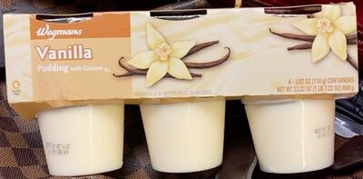 Vanilla Pudding With Calcium, Vanilla