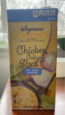 Chicken No Salt Added Culinary Stock, Chicken