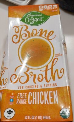 Chicken Free Range Bone Broth, Chicken
