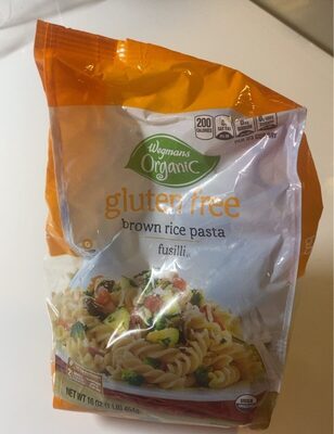 Gluten Free Brown Rice Pasta, Fusilli