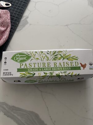 Pasture Raised Grade A Large Brown Eggs