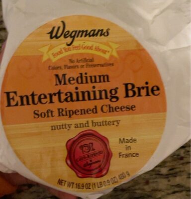 Medium Entertaining Brie Soft Ripened Cheese, Medium Entertaining Brie