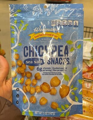 Sea Salt Chickpea Snacks, Sea Salt