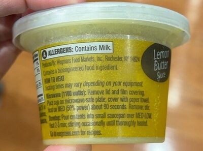 Lemon Butter Sauce, Lemon Butter