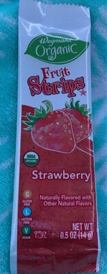Strawberry Flavored Fruit Strips, Strawberry