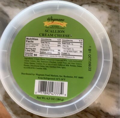 Scallion Cream Cheese, Scallion